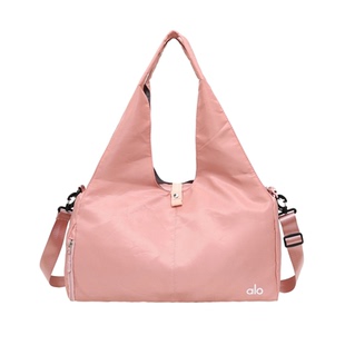 ALO瑜伽健身包旅行收纳袋大容量女防水托特包大学生单肩包手提包