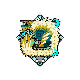 怪物猎人世界周边亚克力MHWI雷狼龙冥灯龙灭灭子金狮子挂件钥匙扣