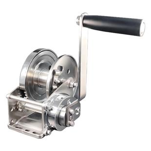 不锈钢自锁手摇绞盘手动绞车葫芦卷扬机卷绳器升降机提升起吊架用