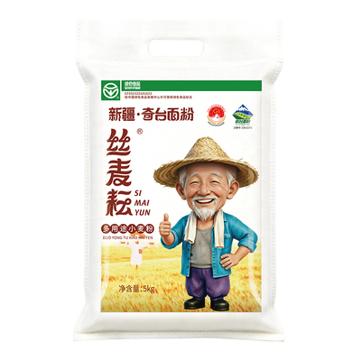 新疆面粉丝麦耘5kg中筋多用途