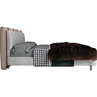 toppinis双人床同言意式极简