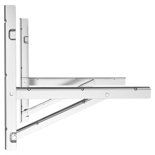贝石适用于海尔空调外机支架加厚不锈钢侧装横装1.5/2/3P匹挂架