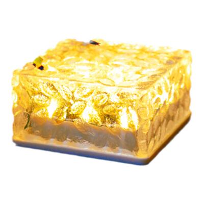 太阳能庭院灯户外防水花园阳台装饰氛围草坪灯造景布置地埋冰砖灯