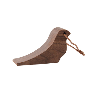 oakliving榉木胡桃木阻门器家用挡门门阻防撞门塞实木安全防滑