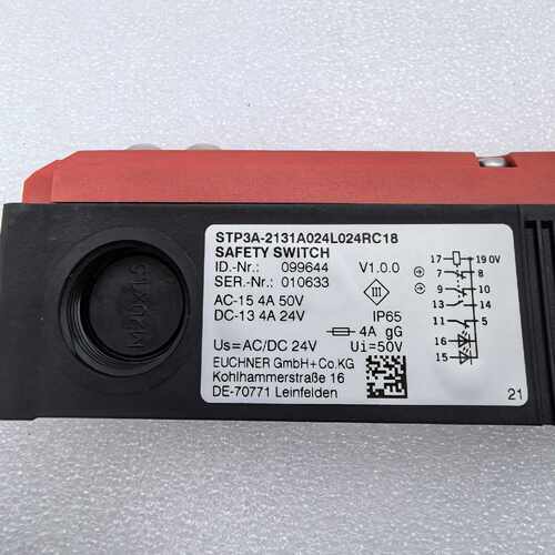 询价EUCHNER安士能安全门锁 STP3A-2131A024L