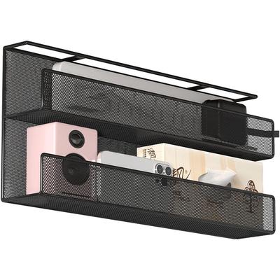 桌下理线架插排电线收纳盒