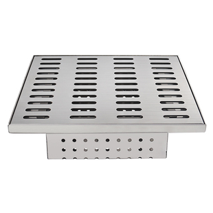 户外大排量水沟盖地漏盖带提篮过滤篦子厨房盖防堵易清洁排水盖板