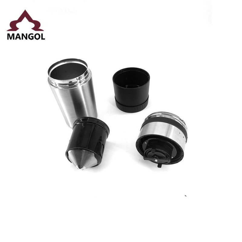 1外贸热销便携多功能咖啡杯手动手豆咖啡豆研磨磨冲研磨机杯一体