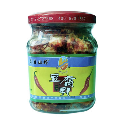 竹溪豆腐乳顺溪腐乳霉豆腐瓶装
