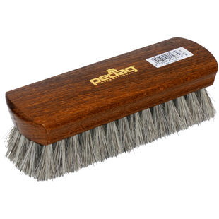 德国PEDAG进口马毛刷全马鬃毛软毛皮鞋刷红翼鞋刷鞋油抛光除尘刷