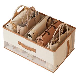 包包收纳神器衣柜放大包置物架分格省空间奢侈品包保护整理防挤压