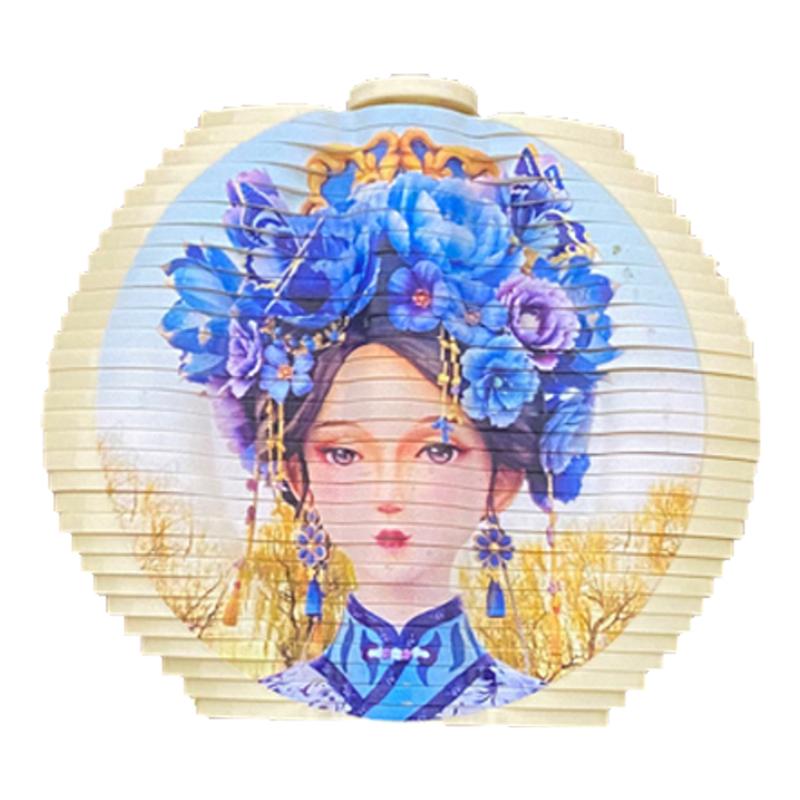 大明湖夏雨荷旋转棒棒糖玩具