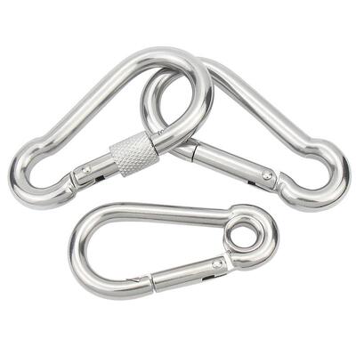 【免费专票13%】304不锈钢弹簧扣