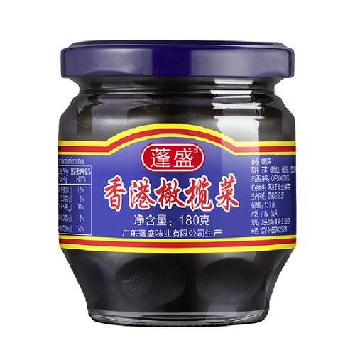 广东潮汕特产香港蓬盛橄榄菜早饭下饭菜榨菜/咸菜腌菜