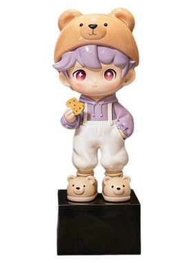 大型落地潮玩摆件存钱罐轻奢高级客厅电视柜旁家居装饰品乔迁礼品