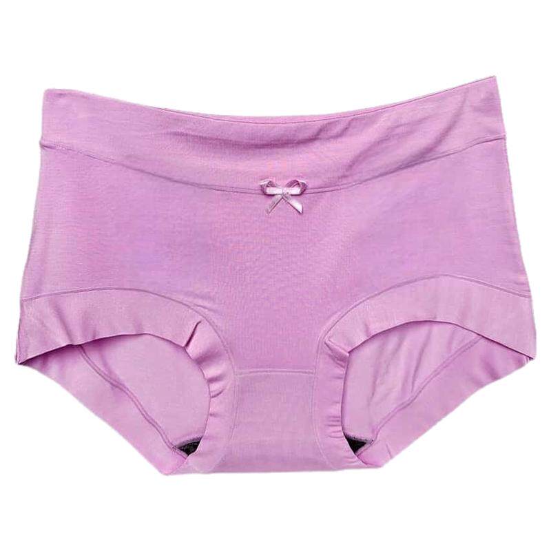组合装彩田内裤女莫代尔平脚包臀纯色简约石墨烯抑菌裆30923中腰