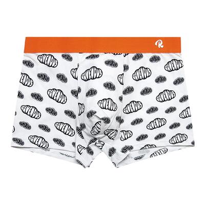 Ravenous云朵满印平角内裤