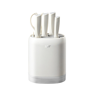 王麻子貔貅刀具套装家用厨房全套刀具大全切肉切菜刀砧菜板二合一