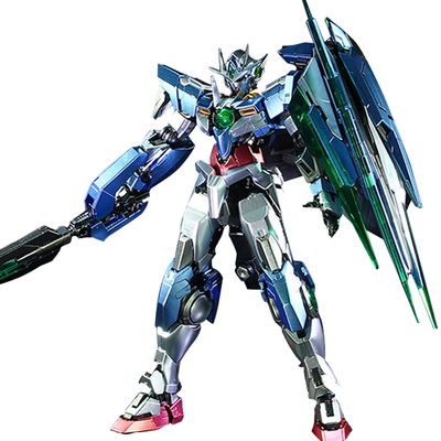 金属色RG00Q模型万代高达