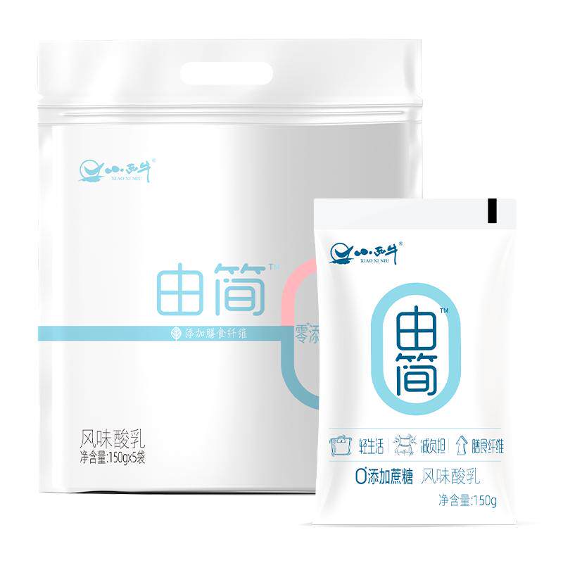 小西牛由简0*蔗糖酸奶150g*10袋