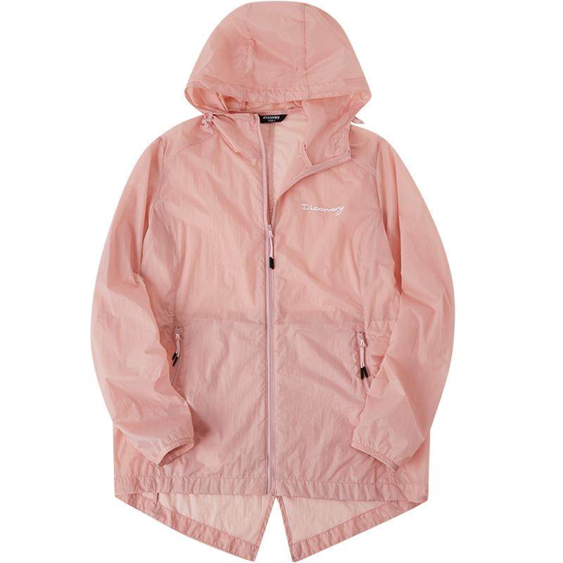 Discovery户外防晒衣女外套轻薄透气防紫外线皮肤风衣夏季防晒服