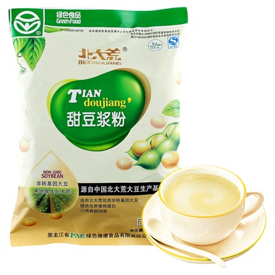 北大荒甜豆浆粉内含12小袋