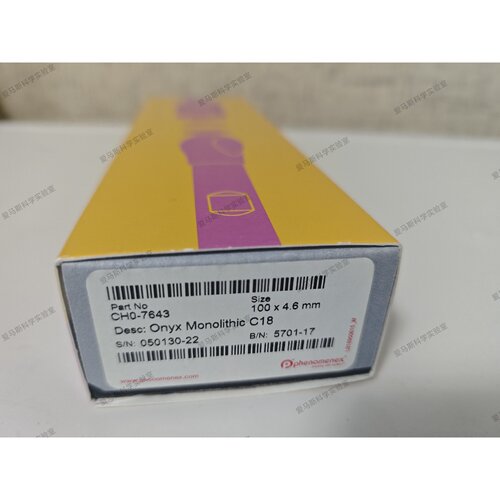 议价飞诺美phenomenex CH0-7643  Onyx MonolithicC18 1004.6mm全