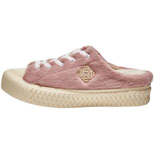 excelsior饼干鞋官方 加绒一脚蹬女保暖帆布鞋 BOLT FLEECE MULE