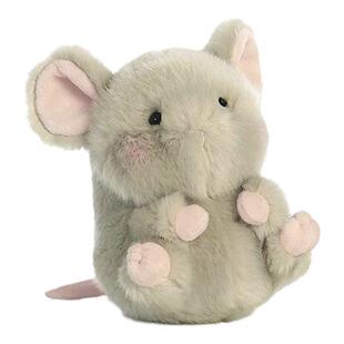 美国Aurora World周边正版可爱小号坐姿老鼠公仔玩偶娃娃毛绒玩具