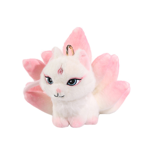 火神庙小九九毛绒挂件国潮祈福玩偶九尾狐包挂玩具公仔送朋友礼物