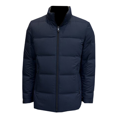 男士冬季新品白鸭绒立领羽绒服