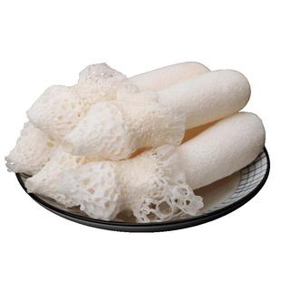 新鲜竹荪花菌肉质肥厚脆爽贵州织金食用红托短裙竹笙蛋酒店供货