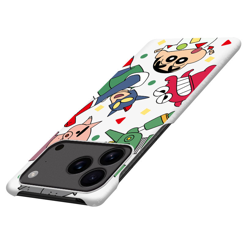 超人小新适用苹果17promax手机壳iphone16pro保护套Air卡通15硬壳14/13可爱se2防摔11por半包边8plus高级感xs