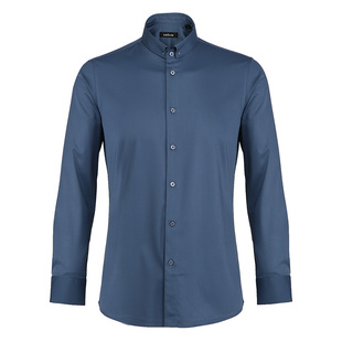 【凉感亲肤】callisto卡利斯特男装春季男士弹力商务休闲长袖衬衫