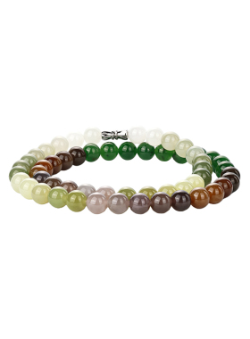 天然和田玉多宝手串女款