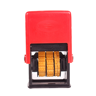 陈百万打码机打生产日期手动打码器仿喷码不干胶打印超市月饼食品包装塑料袋日期印章油墨小型手持A5印码机D4