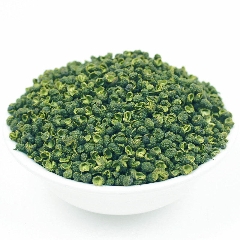 新鲜花椒特麻花椒粒青花椒麻椒粒四川藤椒调料300g袋装家用优质