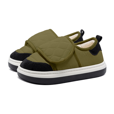 亚束保暖居家外穿居家布艺棉鞋