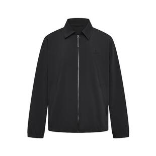 【防晒速干凉感】比音勒芬春季男士通勤休闲翻领外套挺括净色夹克