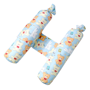 婴儿糖果枕宝宝安抚枕头靠背侧身躺哄睡辅助神器圆柱荞麦防吐惊醒