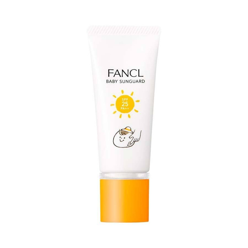 FANCL 新日期幼儿儿童保湿防晒乳30克SPF25/PA++儿童防晒霜进口版