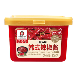 韩式辣酱拌饭酱炒年糕酱石锅拌饭酱韩国辣椒酱韩式辣酱甜辣酱500g