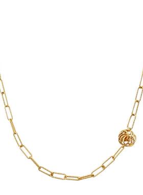 盐岛琼花单花项链锁骨链女高级感简约叠戴项链配饰女夏季衣服配饰