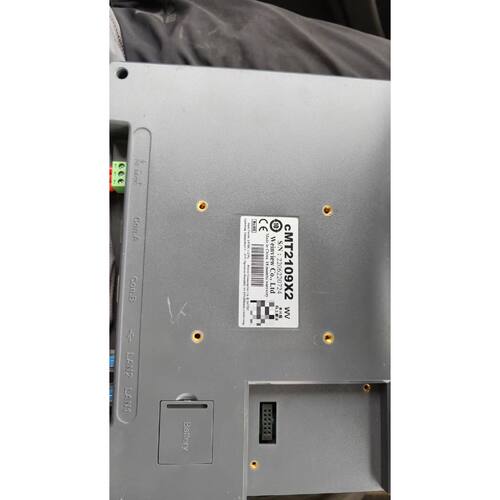 议价可维修拆机件威纶通cMT2109X2触摸屏10寸24V供电带以太网口RS