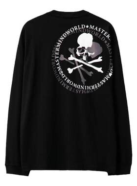 镭射mmj长袖T恤Mastermind男士