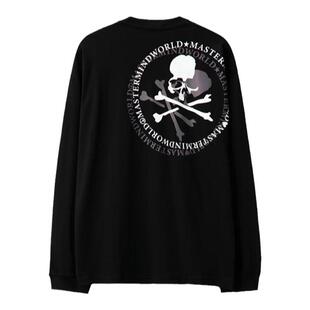夜店机车mastermind japan镭射印花 mmj限定长袖T恤 3m烫印logo