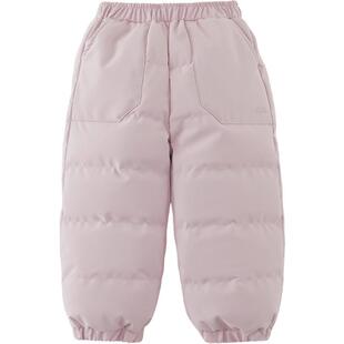 马克珍妮男女童防风防寒加厚保暖羽绒裤防泼水儿童裤子冬装551633