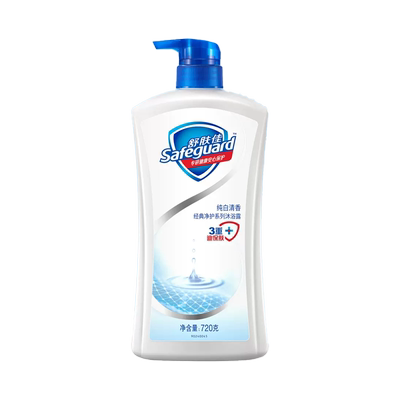 飘柔清爽去屑沐浴露瓶装洗发水