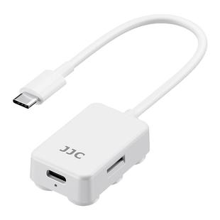 JJC 手机备份读卡器 适用iPhone苹果16/15安卓华为小米USB3.0高速大容量U盘TF卡吸盘外置照片存储神器