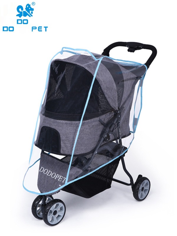 巴瑞克dodopet宠物推车通用防尘防雨罩狗狗遮雨防风雨罩雨披猫咪